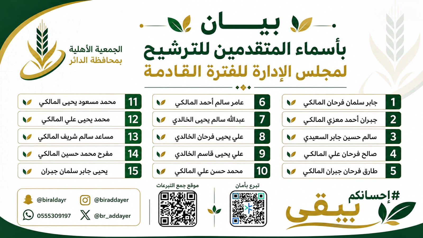 الجمعية الأهلية بمحافظة الدائر